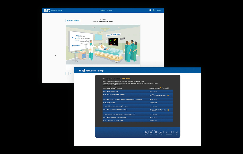 Safe Sedation Training screenshot 1