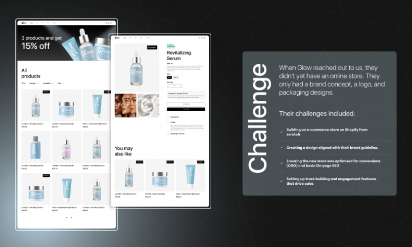 Glow | Cosmetic Brand screenshot 1
