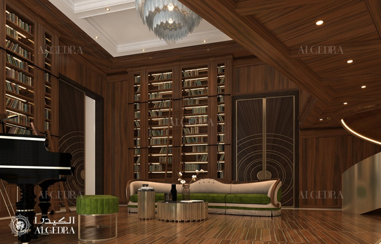 Private Library Interior Design in Dubai screenshot 3