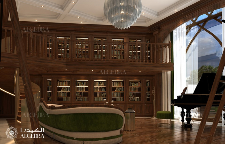 Private Library Interior Design in Dubai screenshot 1