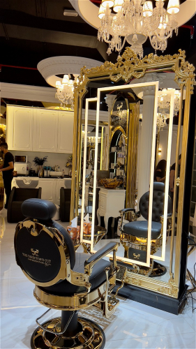 Luxury Salon Interior Design: The Director’s Cut by Algedra in Dubai, UAE screenshot 4