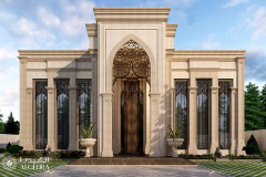 Luxury Classical Villa Design in Abu Dhabi