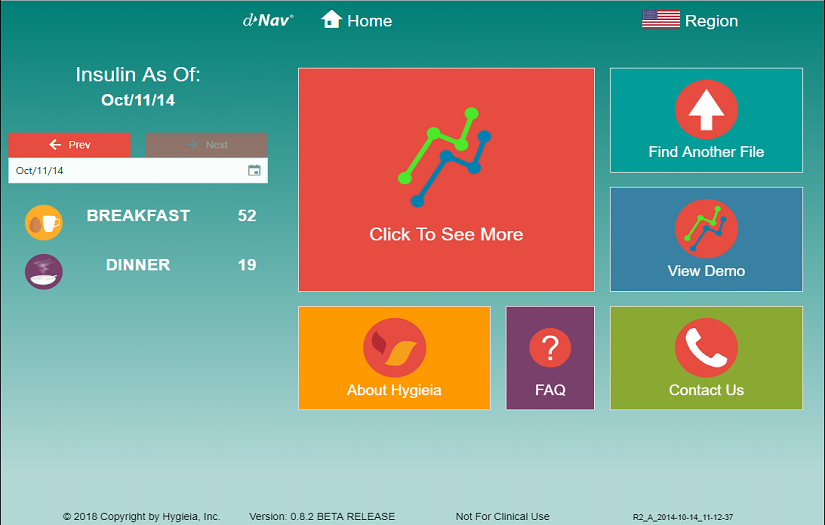 Diabetic Patient Care Portal screenshot 1