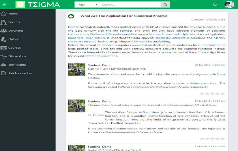Online Education Portal for a Start-up screenshot 1