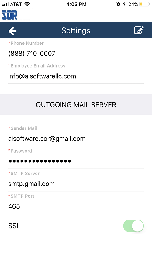 Safety Observation Report (SOR) App for Fortune 500 client screenshot 2