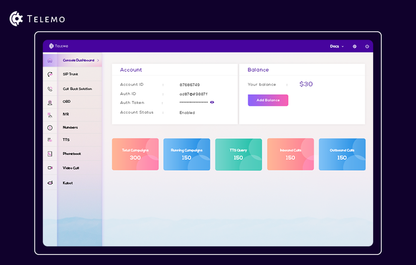 Telemo: Cloud Communication Platform screenshot 4