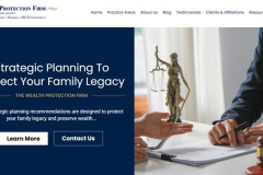 A Clean and Professional Digital Presence for a Law Firm