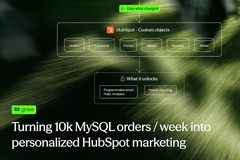 10k MySQL orders / week into personalized email