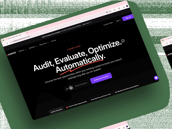SURFER SEO screenshot 1