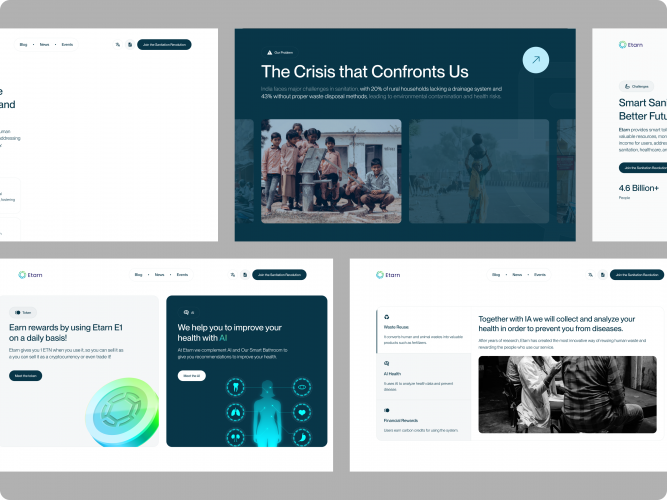 ETARN: Smart Sanitation & Sustainability Platform screenshot 2