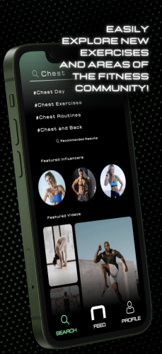 FitN | Cross Platform Fitness IOS Mobile App. screenshot 3