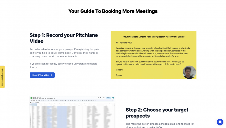 PitchLane | B2B SaaS Microsite Builder & Sales Engagement Platform. screenshot 5