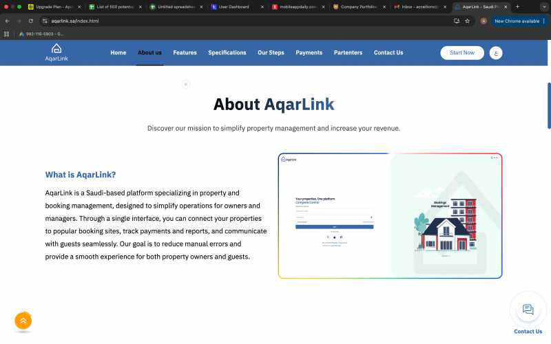 AqarLink | Saudi Property Management SaaS screenshot 2