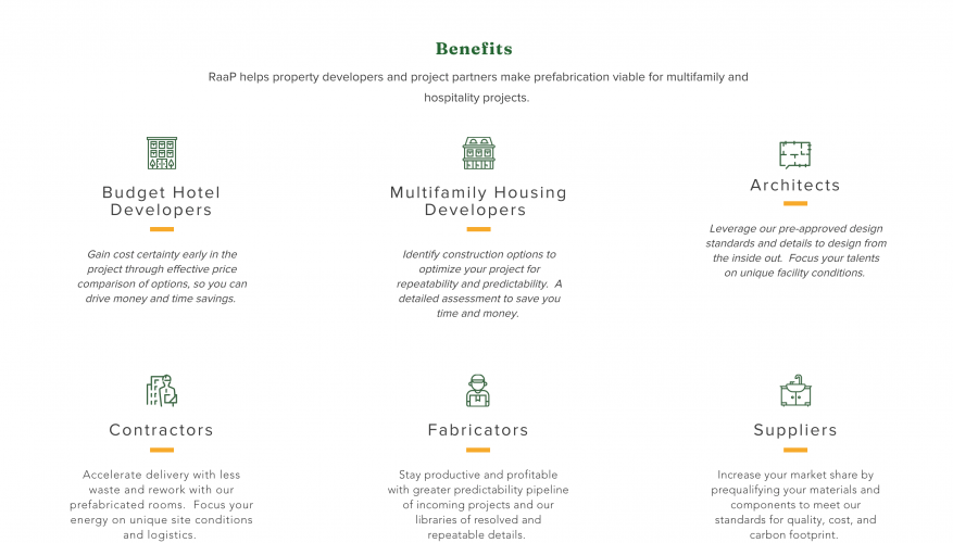 Raap Builders | Modular Construction Tech Platform screenshot 2
