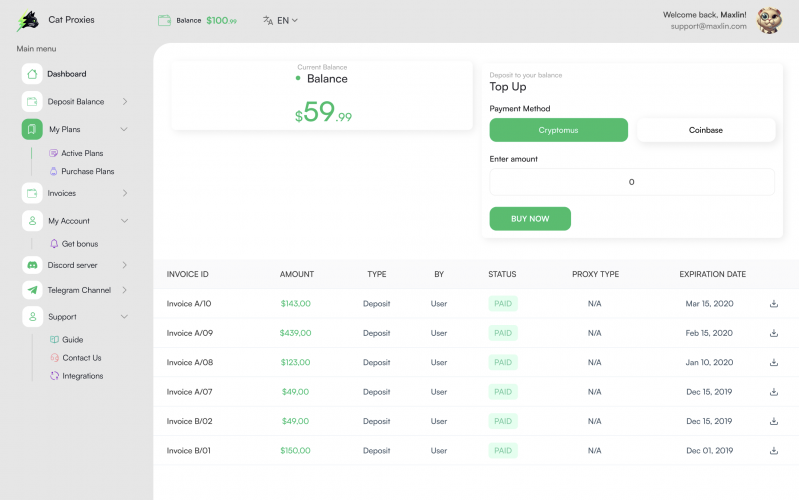  Cat Proxy | Secure VPN & Proxy Service screenshot 1
