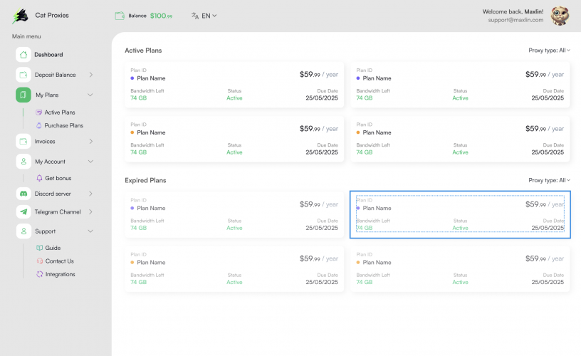  Cat Proxy | Secure VPN & Proxy Service screenshot 4