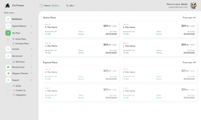 Cat Proxy | Secure VPN & Proxy Service screenshot 3