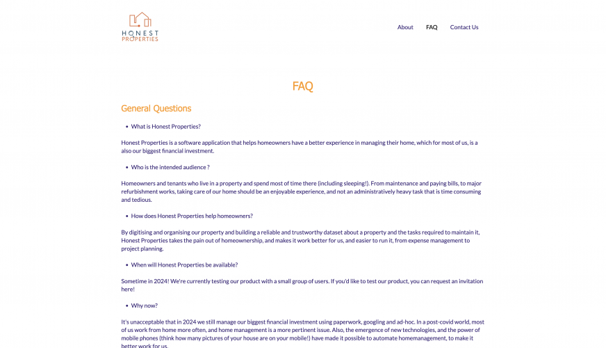 Honest Properties screenshot 3