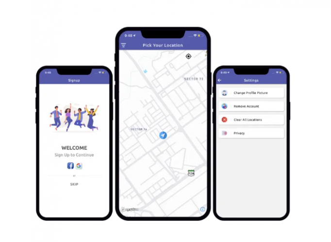 Locate Bee - GPS Tracking App screenshot 1