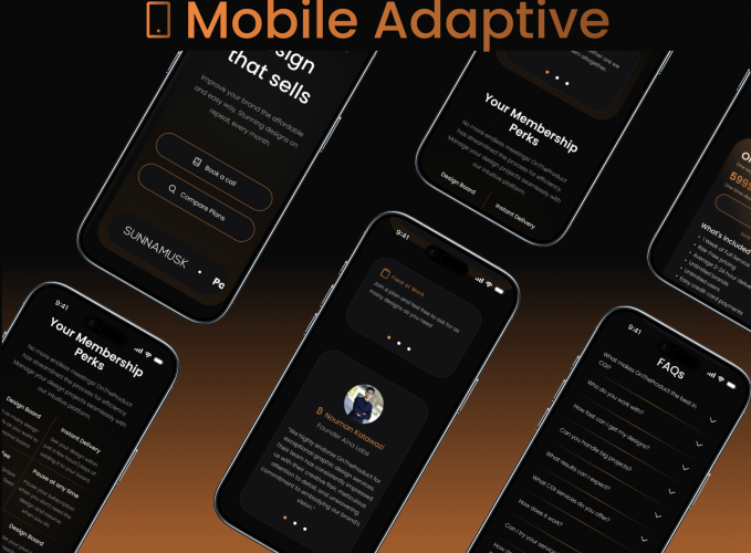 UI / UX Website Design for a Digital Product screenshot 2