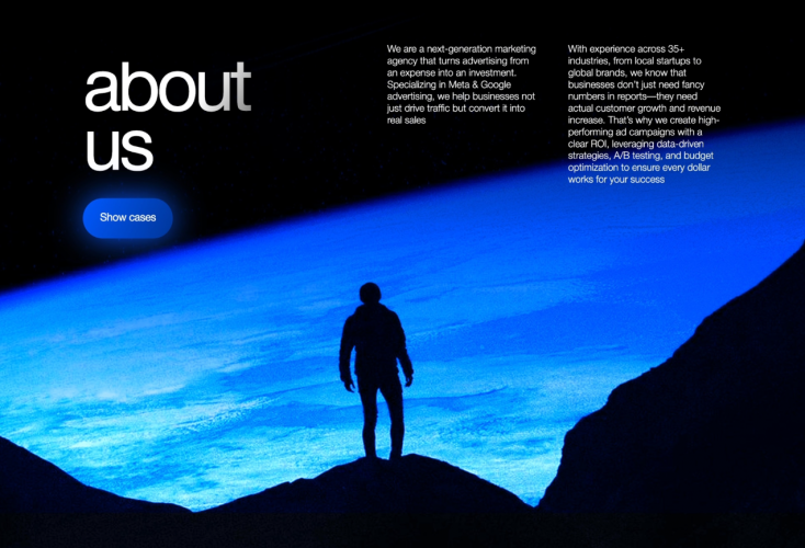 UI / UX Website Design for a Marketing Agency screenshot 5