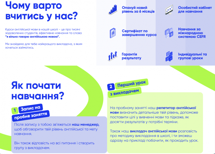 UI / UX Website Design for Online English Courses screenshot 2