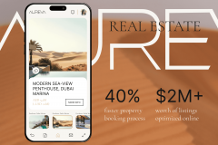 UI / UX Website Design for a Real Estate Brand