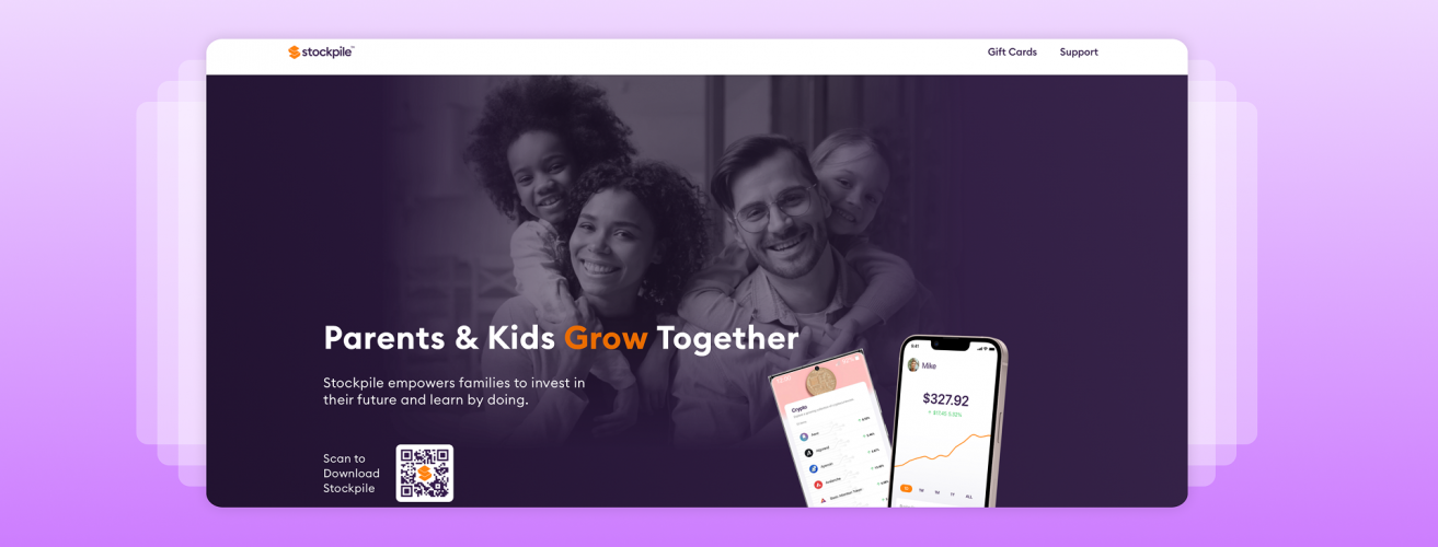 Innovative online stock brokerage platform screenshot 1