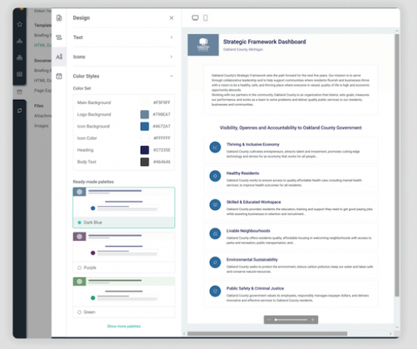 SaaS Strategy Management Platform screenshot 3