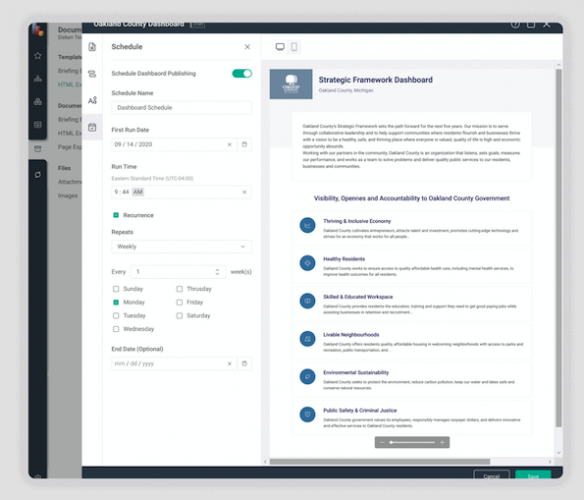 SaaS Strategy Management Platform screenshot 2