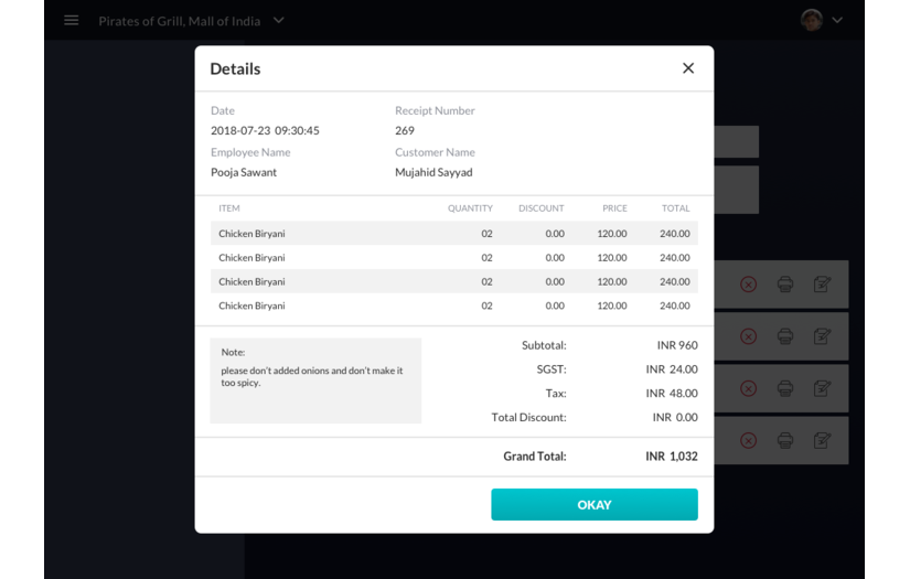 Infinia Restraunt screenshot 3