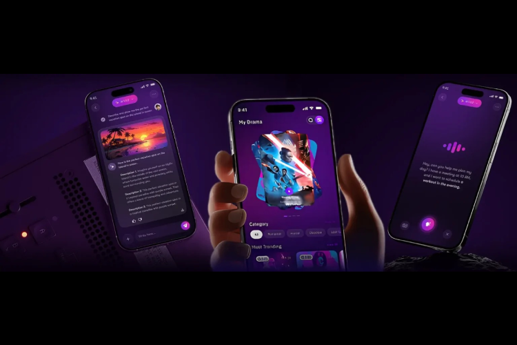 Chattie – AI Chatbot Mobile Application screenshot 1