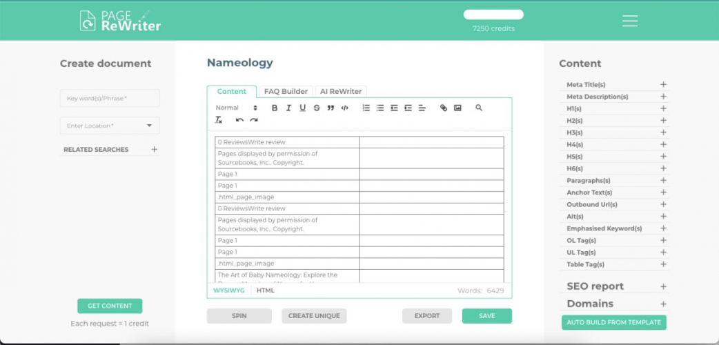 Page Rewriter: 80% Faster SEO Content with AI screenshot 3