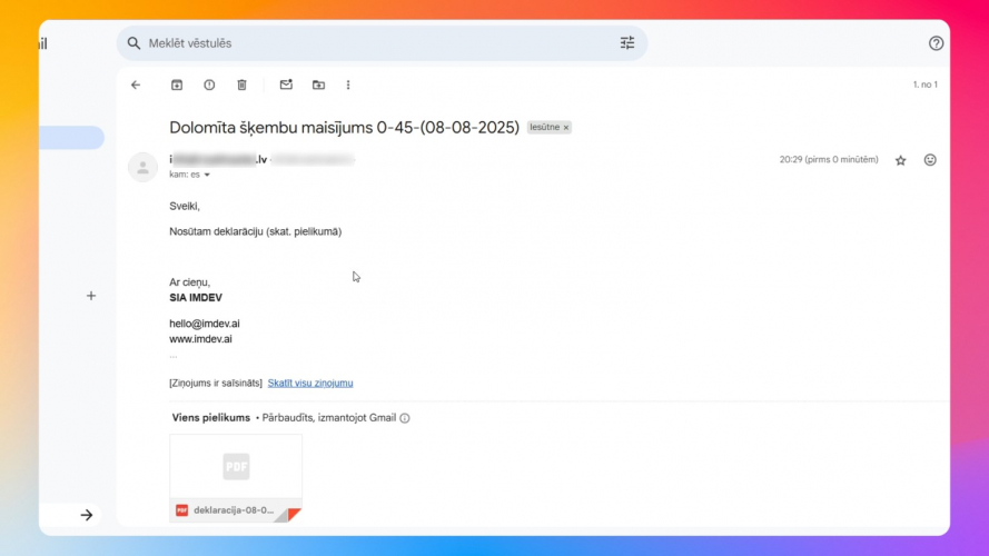 Automated PDF Document Creation (replacing Word/Excel templates) screenshot 2