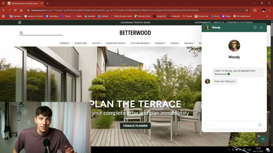 Customer AI Chatbot for e-commerce shop screenshot 1