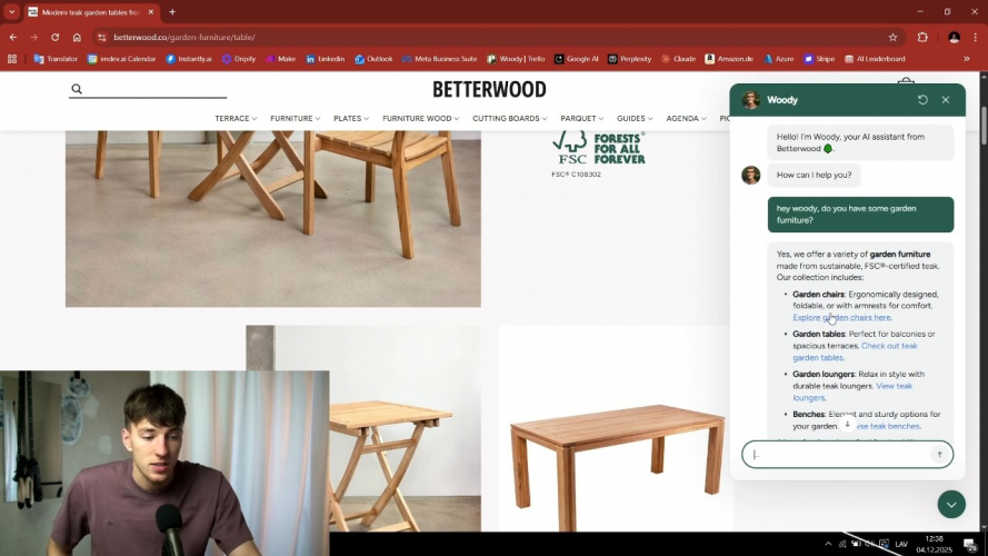 Customer AI Chatbot for e-commerce shop screenshot 2