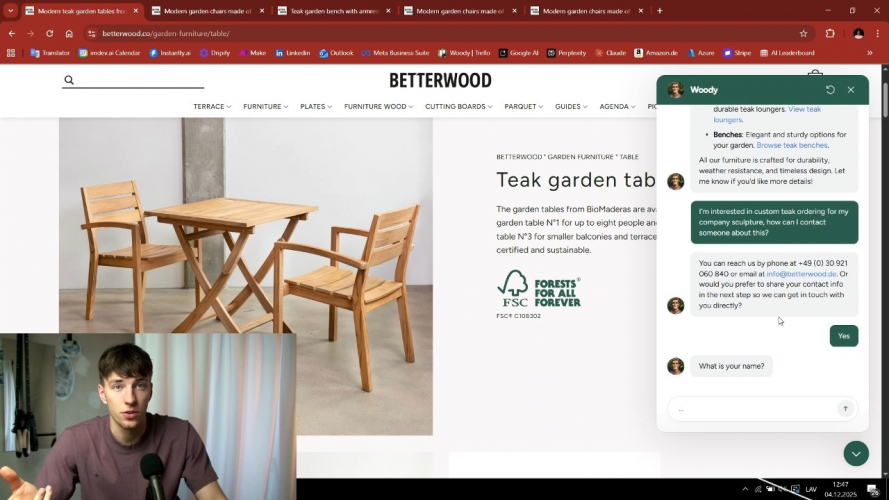 Customer AI Chatbot for e-commerce shop screenshot 3