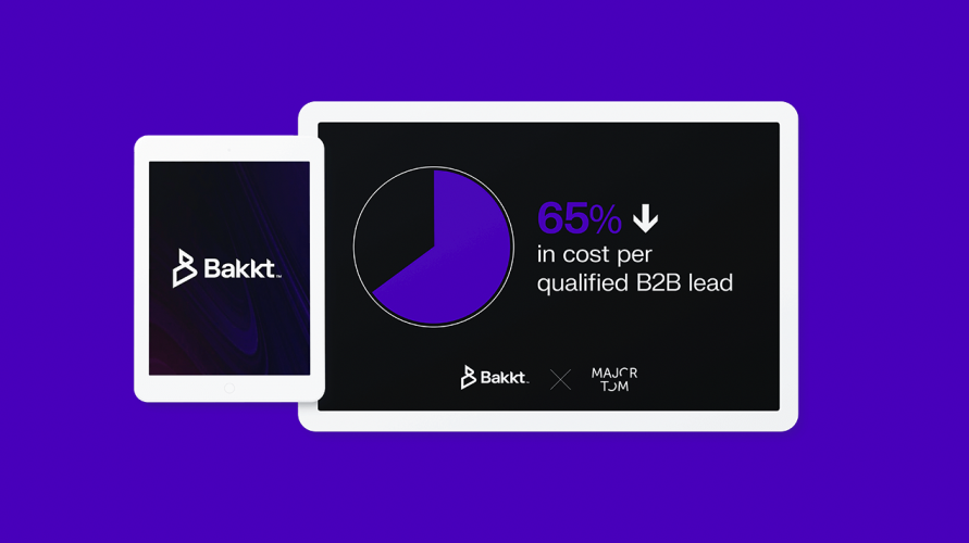 Bakkt: Precision targeting in regulated markets cuts B2B lead costs by 65% screenshot 1