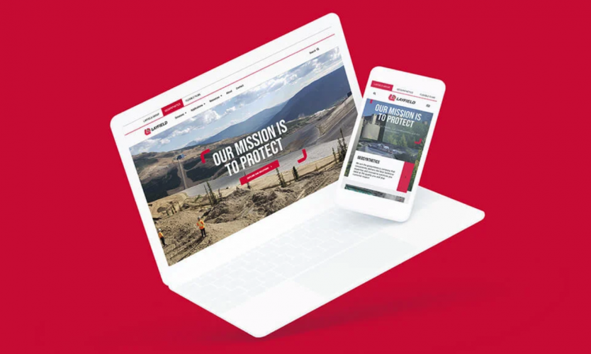 Layfield Group: 10X qualified leads thanks to a new website screenshot 2