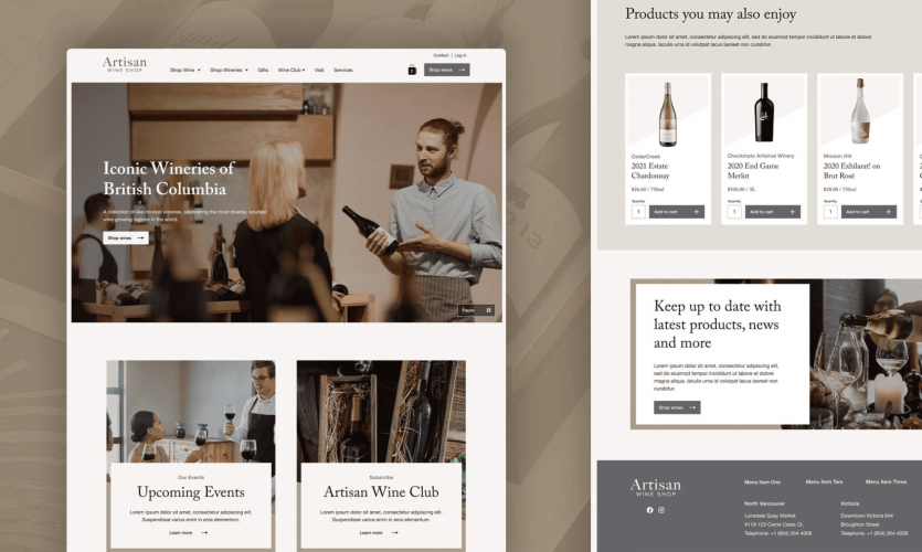 Mark Anthony Group: Launching 3 websites in 4 months while living up to their world-class winery brands screenshot 3