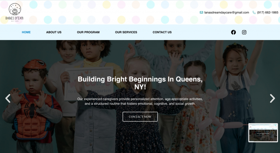Babies dream day care (Digital office) screenshot 1