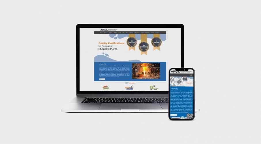 Website Design & Development | ARGL Ltd. screenshot 1