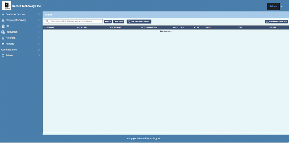 Record Technology, Inc. (RTI) screenshot 1