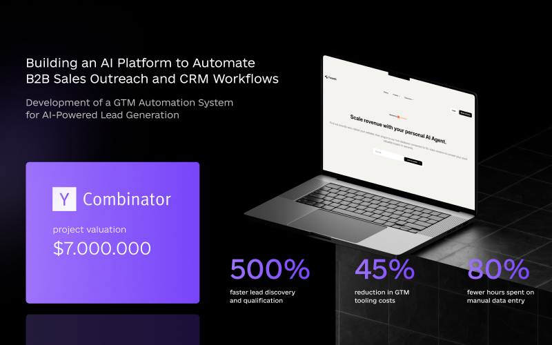 SalesTech platform screenshot 1