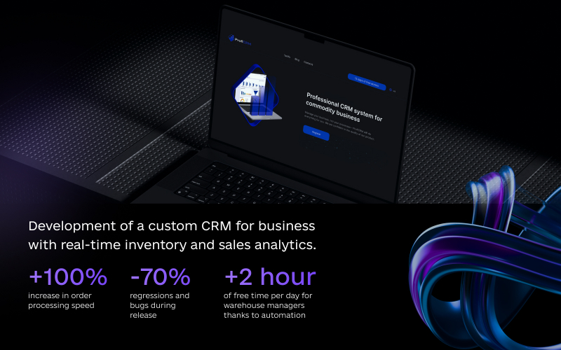 eCommerce CRM: Workflow & UX Redesign screenshot 1