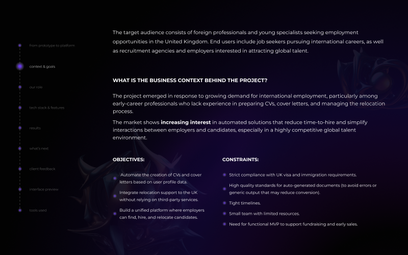 Advanced AI-powered recruitment platform screenshot 3