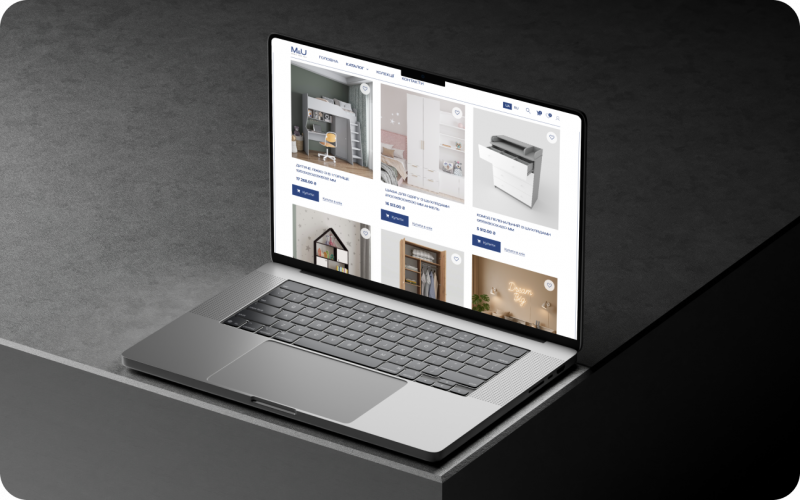 Furniture store screenshot 1