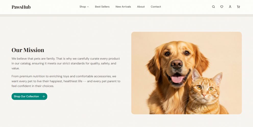 PetCare Market: Modern Pet Products E-commerce Store screenshot 5