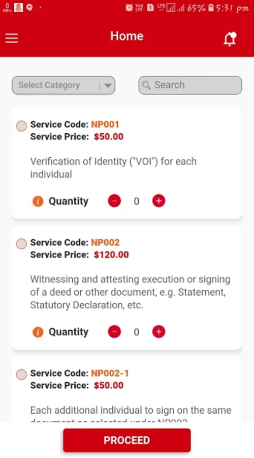 Notary Public Global (Legal notary on-demand app) screenshot 2
