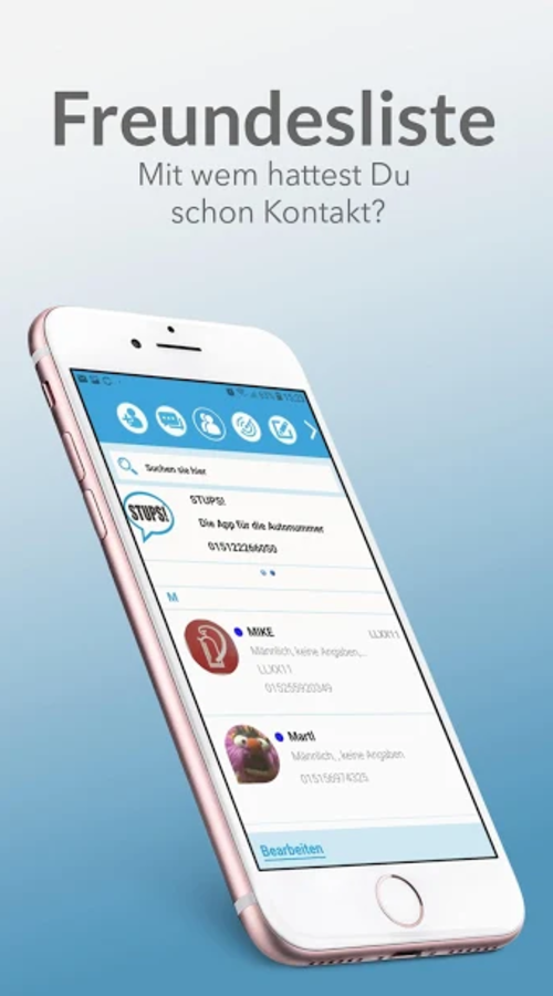 Stups (Social networking app) screenshot 1